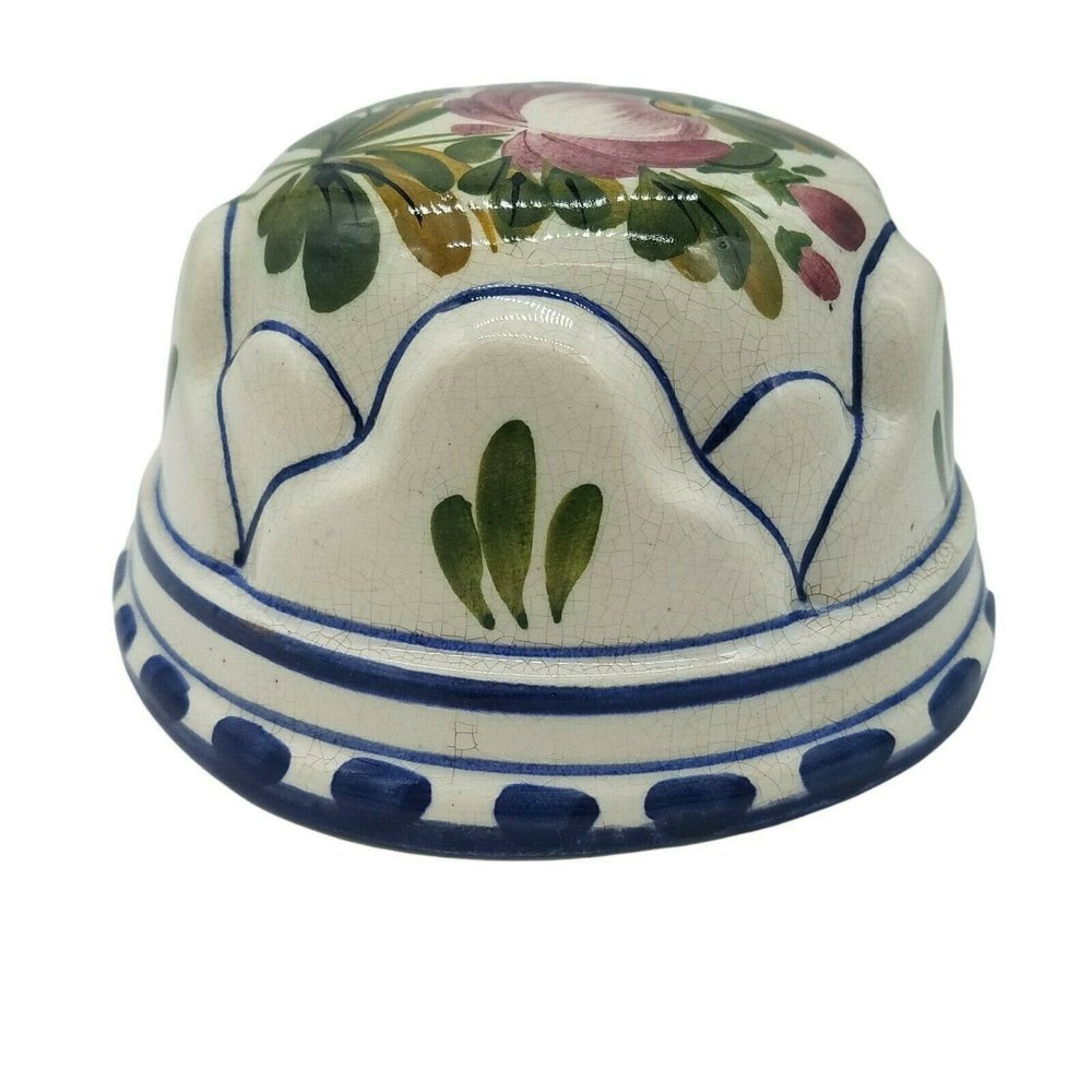 Ceramic Molds Italy ABC Bassano Floral Print Wall Hanging